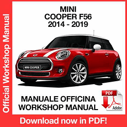 Mini Cooper F56 (2014, 2015, 2016, 2017, 2018, 2019) (EN) Workshop Repair Manual Download PDF