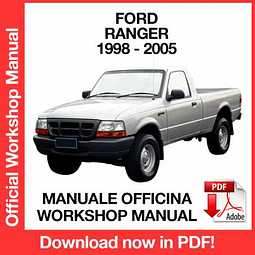 Ford Ranger (1998, 1999, 2000, 2001, 2002, 2003, 2004, 2005) (EN) Workshop Repair Manual Download PDF