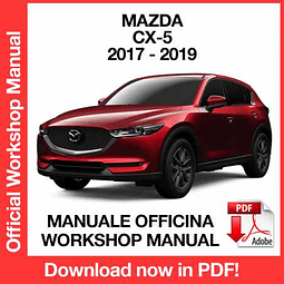 Mazda CX-5 CX5 (2017, 2018, 2019) (EN) Workshop Repair Manual Download PDF