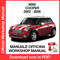 Mini Cooper (2002, 2003, 2004, 2005, 2006) (EN) Workshop Repair Manual Download PDF