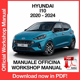 Hyundai i10 (2020, 2021, 2022, 2023,) (ITA) Workshop Repair Manual Download PDF