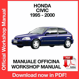 Honda Civic (1995, 1996, 1997, 1998, 1999, 2000) (EN) Workshop Repair Manual Download PDF