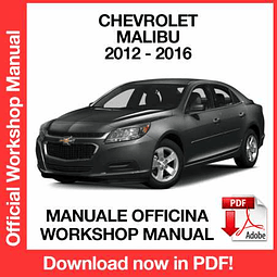 Chevrolet Malibu (2012, 2013, 2014, 2015, 2016) (EN) Workshop Repair Manual Download PDF