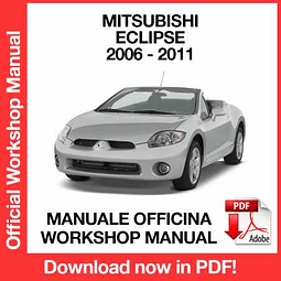 Mitsubishi Eclipse (2006, 2007, 2008, 2009, 2010, 2011) (EN) Workshop Repair Manual Download PDF