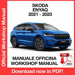 Skoda Enyaq (2021, 2022, 2023) (EN) Workshop Repair Manual Download PDF