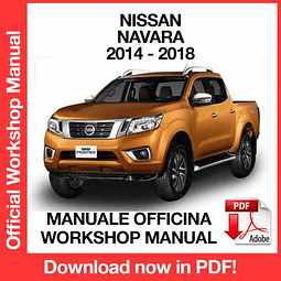 Nissan Navara NP300 D23 (2014, 2015, 2016, 2017, 2018) (EN) Workshop Repair Manual Download PDF