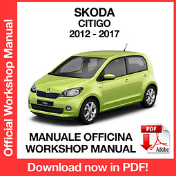 Skoda Citigo (2012, 2013, 2014, 2015, 2016, 2017) (EN) Workshop Repair Manual Download PDF