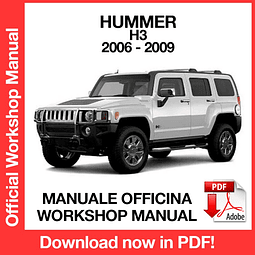 Hummer H3 (2006, 2007, 2008, 2009) (EN) Workshop Repair Manual Download PDF