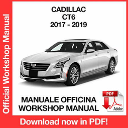 Cadillac CT6 (2017, 2018, 2019) (EN) Workshop Repair Manual Download PDF