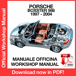 Porsche Boxster 986 (1997, 1998, 1999, 2000, 2001, 2002, 2003, 2004) (EN) Workshop Repair Manual Download PDF