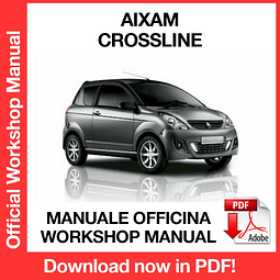 AIXAM CROSSLINE (EN) Workshop Repair Manual Download PDF