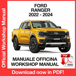 Ford Ranger (2022, 2023, 2024) (EN) Workshop Repair Manual Download PDF