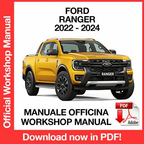 Ford Ranger (2022, 2023, 2024) (EN) Workshop Repair Manual Download PDF