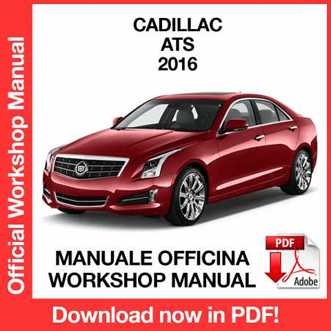 Cadillac ATS (2016) (EN) Workshop Repair Manual Download PDF