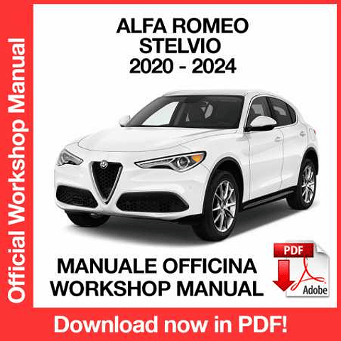 Alfa Romeo STELVIO (2020, 2021, 2022, 2023, 2024) (EN) Workshop Repair Manual Download PDF