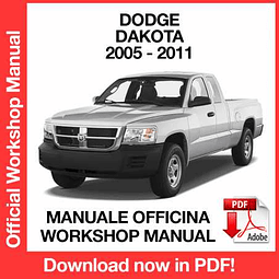 Dodge Dakota (2005, 2006, 2007, 2008, 2009, 2010, 2011) (EN) Workshop Repair Manual Download PDF