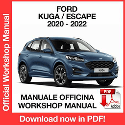 Ford Kuga / Escape (2020, 2021, 2022) (EN) Workshop Repair Manual Download PDF