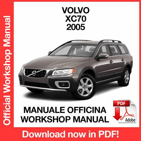 Volvo XC70 (2005) (EN) Workshop Repair Manual Download PDF