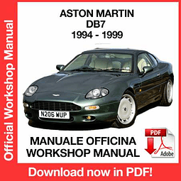 Aston Martin DB7 (1994, 1995, 1996, 1997, 1998, 1999) (EN) Workshop Repair Manual Download PDF