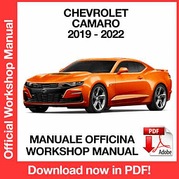 Chevrolet Camaro (2019, 2020, 2021, 2022) (EN) Workshop Repair Manual Download PDF