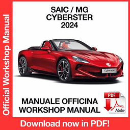 Saic MG Cyberster (2024) (EN) Workshop Repair Manual Download PDF