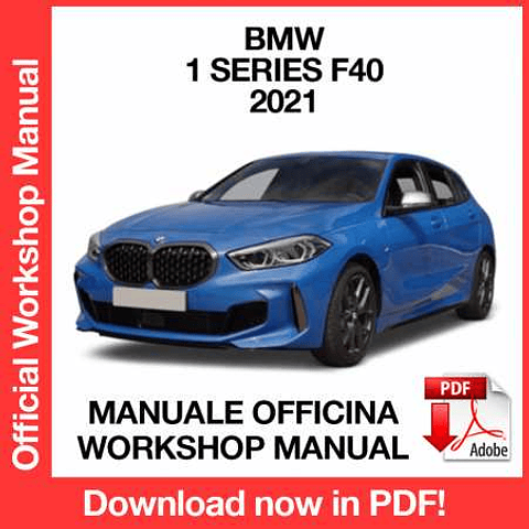 BMW 1 Series F40 (2021) (ITA) Workshop Repair Manual Download PDF