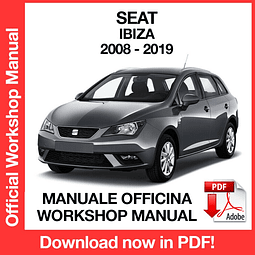 Seat Ibiza (2008, 2009, 2010, 2011, 2012, 2013) (EN) Workshop Repair Manual Download PDF