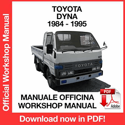 Toyota Dyna (1984, 1985, 1986, 1987, 1988, 1989 ) (EN) Workshop Repair Manual Download PDF