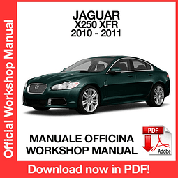 Jaguar X250 XFR (2010-2011) (EN) Workshop Repair Manual Download PDF