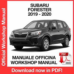 Subaru Forester SK (2019-2020) (EN) Workshop Repair Manual Download PDF