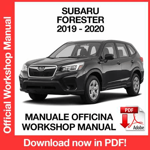 Subaru Forester SK (2019-2020) (EN) Workshop Repair Manual Download PDF