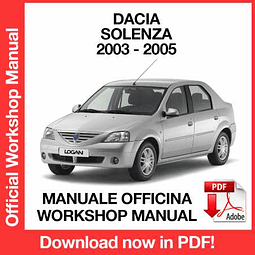 Dacia Solenza ENGINES: E7J (2003, 2004, 2005) (EN) Workshop Repair Manual Download PDF
