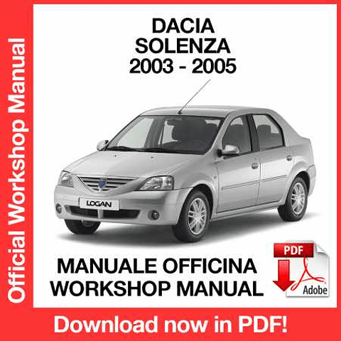 Dacia Solenza ENGINES: E7J (2003, 2004, 2005) (EN) Workshop Repair Manual Download PDF