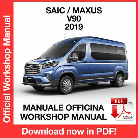 Saic Maxus V90 (2019) (EN) Workshop Repair Manual Download PDF