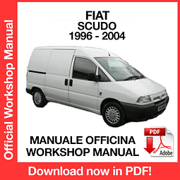 Fiat Scudo (1996, 1997, 1998, 1999, 2000, 2001, 2002, 2003, 2004) (EN) Workshop Repair Manual Download PDF