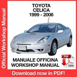 Toyota Celica T230 (1999, 2000, 2001, 2002, 2003, 2004, 2005, 2006) (EN) Workshop Repair Manual Download PDF