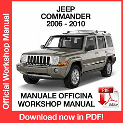 Jeep Commander XK (2006, 2007, 2008, 2009, 2010) (EN) Workshop Repair Manual Download PDF