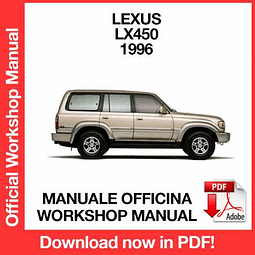 Lexus LX450 (1996) (EN) Workshop Repair Manual Download PDF