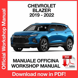 Chevrolet Blazer (2019, 2020, 2021, 2022) (EN) Workshop Repair Manual Download PDF