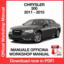 Chrysler 300 (2011, 2012, 2013, 2014, 2015) (EN) Workshop Repair Manual Download PDF