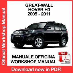 Great Wall Hover H3 (2005, 2006, 2007, 2008, 2009, 2010, 2011) (EN) Workshop Repair Manual Download PDF