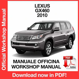 Lexus GX460 (2010) (EN) Workshop Repair Manual Download PDF
