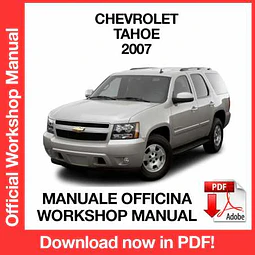 Chevrolet Tahoe (2007) (EN) Workshop Repair Manual Download PDF