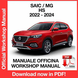 Saic MG HS (2022, 2023, 2024) (EN) Workshop Repair Manual Download PDF