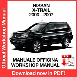Nissan X-Trail T30 (2000, 2001, 2002, 2003, 2004, 2005, 2006, 2007) (EN) Workshop Repair Manual Download PDF