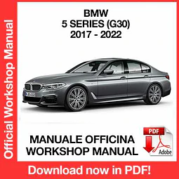 BMW 5 Series G30 (2017, 2018, 2019, 2020, 2021, 2022) (EN) Workshop Repair Manual Download PDF