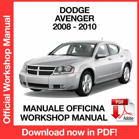 Dodge Avenger (2008, 2009, 2010) (EN) Workshop Repair Manual Download PDF