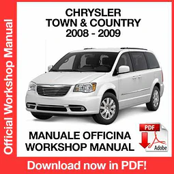 Chrysler Town e Country (2008-2009) (EN) Workshop Repair Manual Download PDF