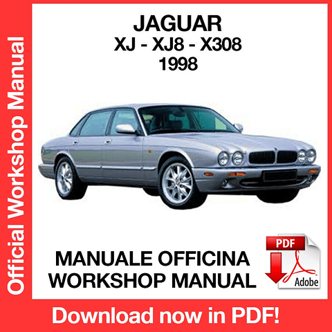Jaguar XJ XJ8 X308 (1998) (EN) Workshop Repair Manual Download PDF