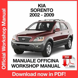 Kia Sorento (2002, 2003, 2004, 2005) (EN) Workshop Repair Manual Download PDF